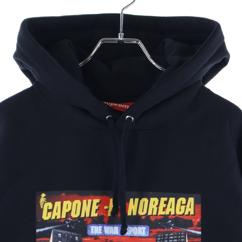 SUPREME(シュプリーム) 16AW The War Report Hooded Sweatshirt ザ ワー リポート プルオーバースウェットパーカー ブラック