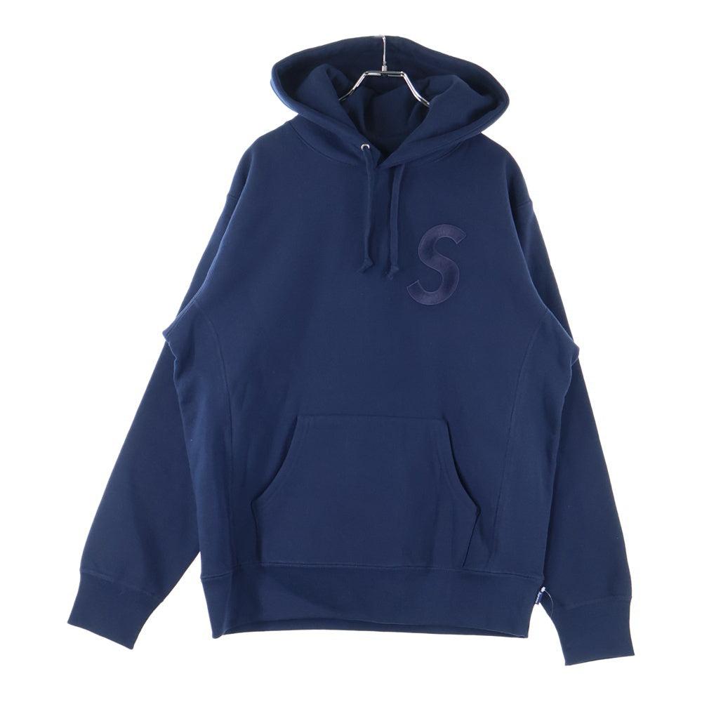 SUPREME(シュプリーム) 17AW S Logo Hooded Sweatshirt Sロゴ プルオーバーパーカー スウェット ネイビー
