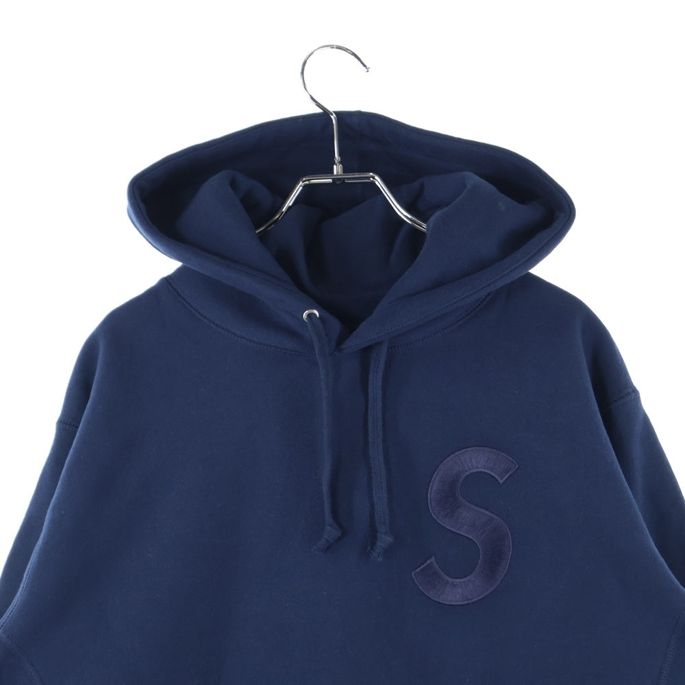 SUPREME(シュプリーム) 17AW S Logo Hooded Sweatshirt Sロゴ プルオーバーパーカー スウェット ネイビー