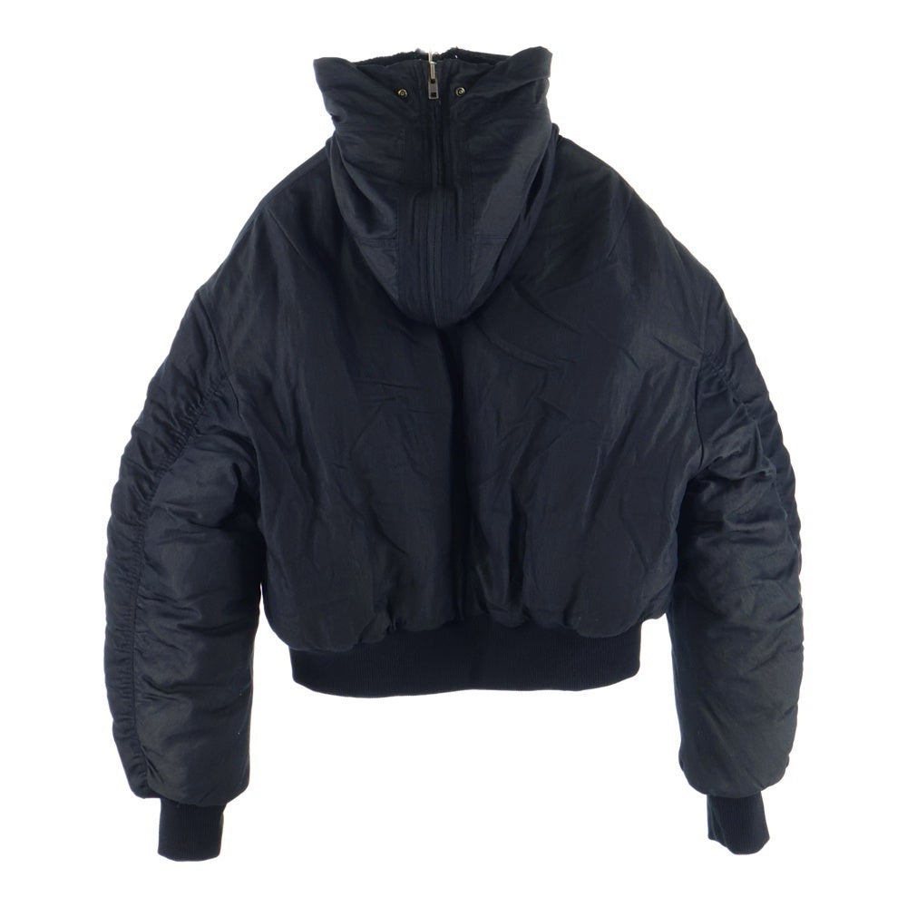 NO BRAND(ノーブランド) JCAESAR STUDIO BOA JACKET ボアジャケット フーディー ブラック