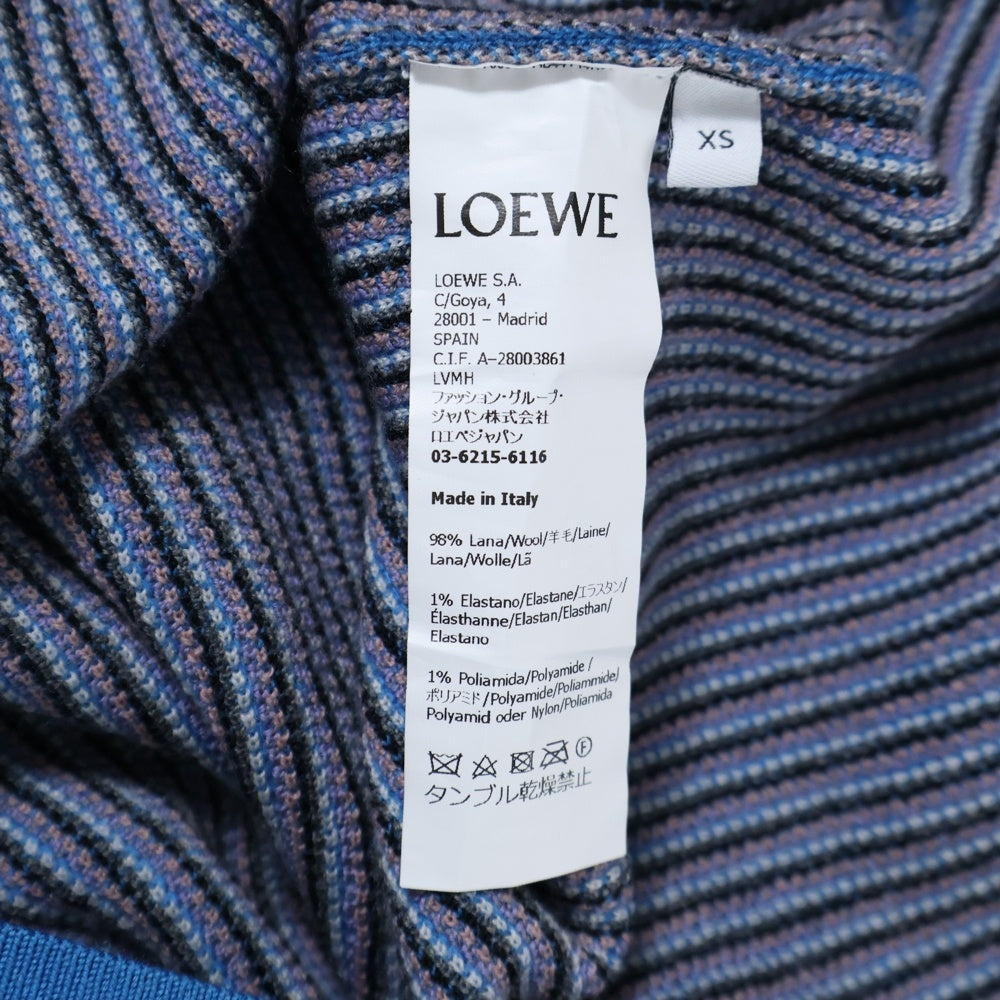 LOEWE(ロエベ) ×STUDIO GHIBLI WOOL KNIT スタジオ ジブリ ウールニットセーター ブルー