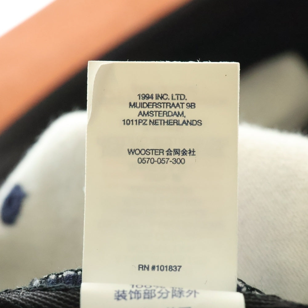 SUPREME(シュプリーム) 25AW 2-Tone Moleskin Camp Cap スウェード キャンプキャップ 帽子 ネイビー/オレンジ