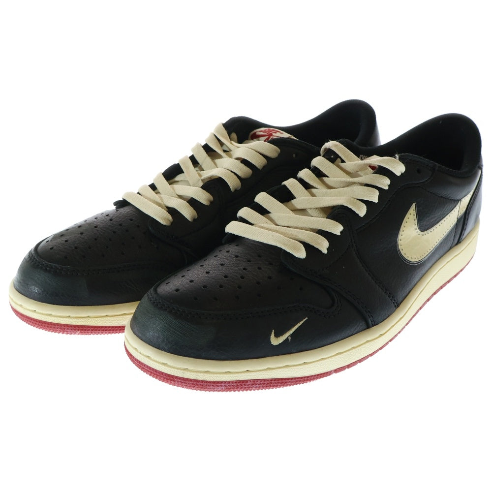 NIKE(ナイキ) ×ナイジェルシルベスター AIR JORDAN 1 RETRO LOW OG BETTER WITH TIME エアジョーダン1 OG ベター ウィズ タイム ローカットスニーカー US11/29cm IB8958-001