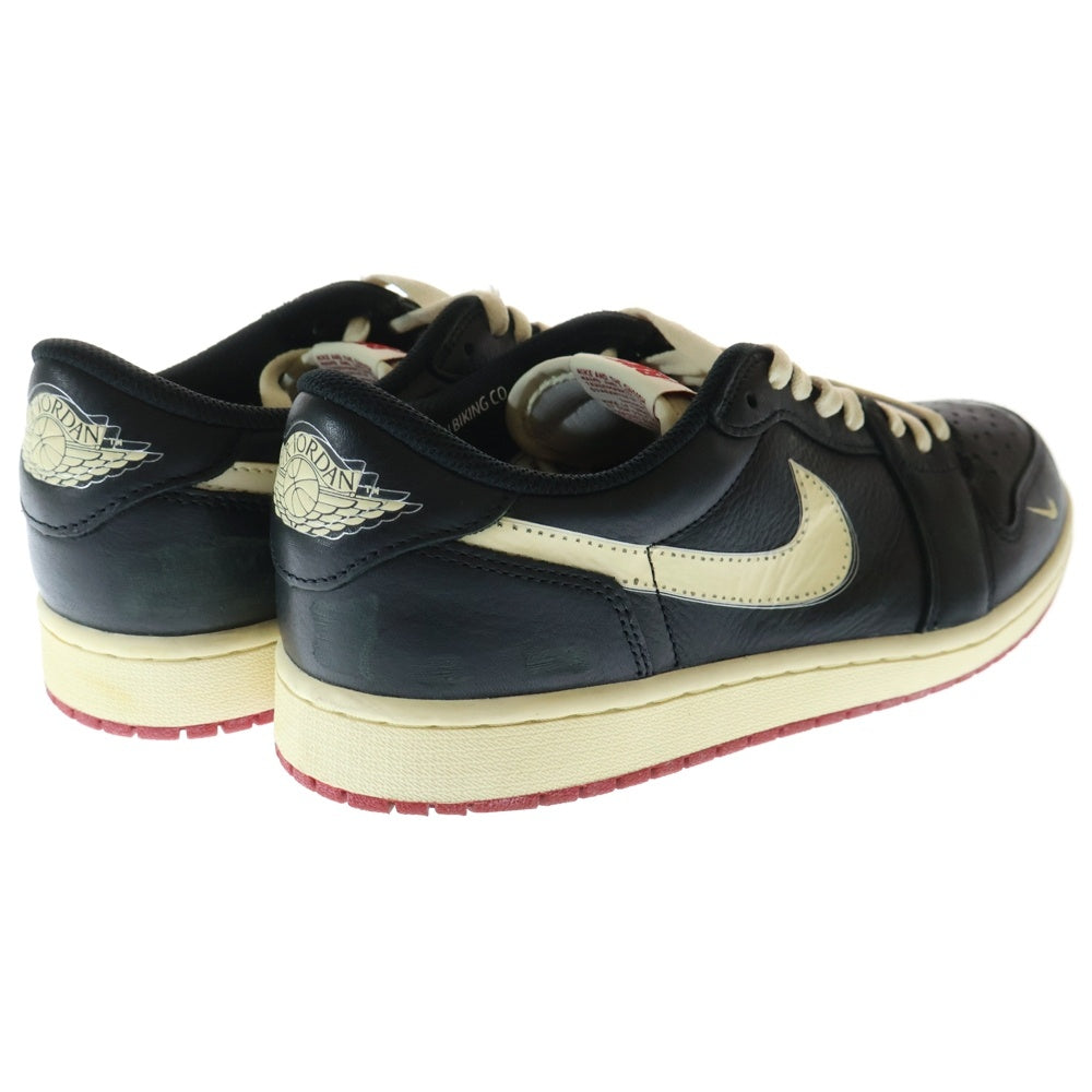 NIKE(ナイキ) ×ナイジェルシルベスター AIR JORDAN 1 RETRO LOW OG BETTER WITH TIME エアジョーダン1 OG ベター ウィズ タイム ローカットスニーカー US11/29cm IB8958-001