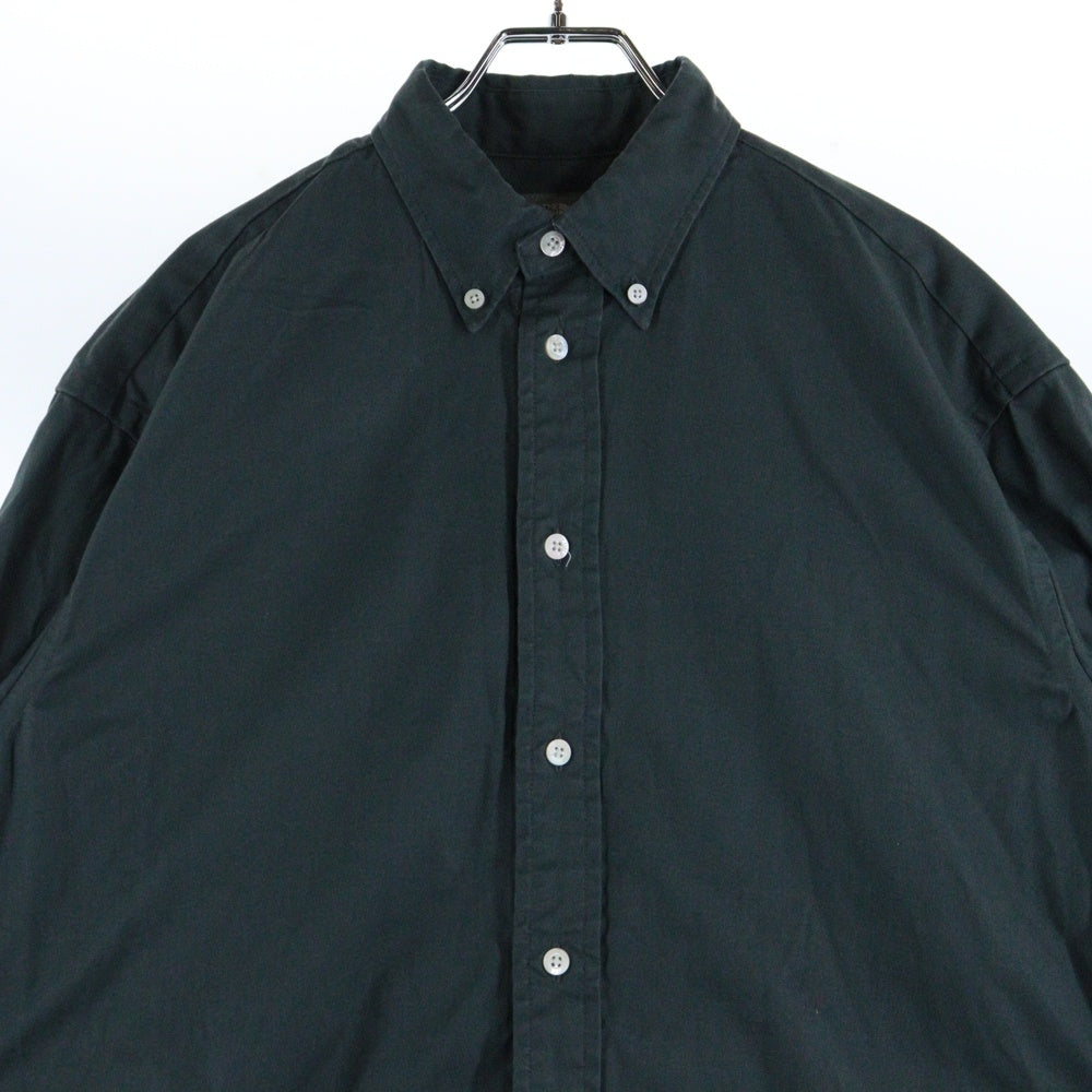 THE NORTH FACE PURPLE LABEL(ノースフェイスパープルレーベル) L/S HALF DOME SHIRT ロゴ刺繍 長袖シャツ グレー NR12450