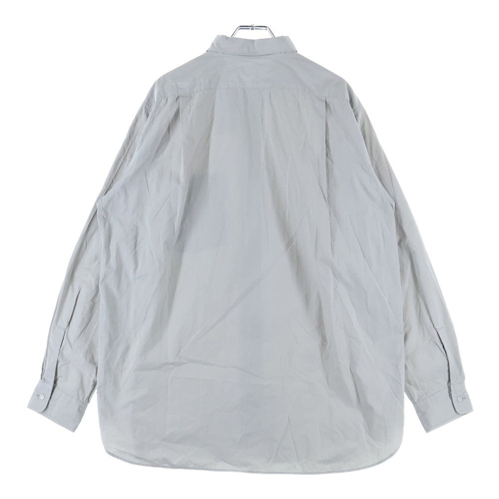 nanamica(ナナミカ) Regular Collar Wind Shirt 長袖シャツ グレー SUGF360