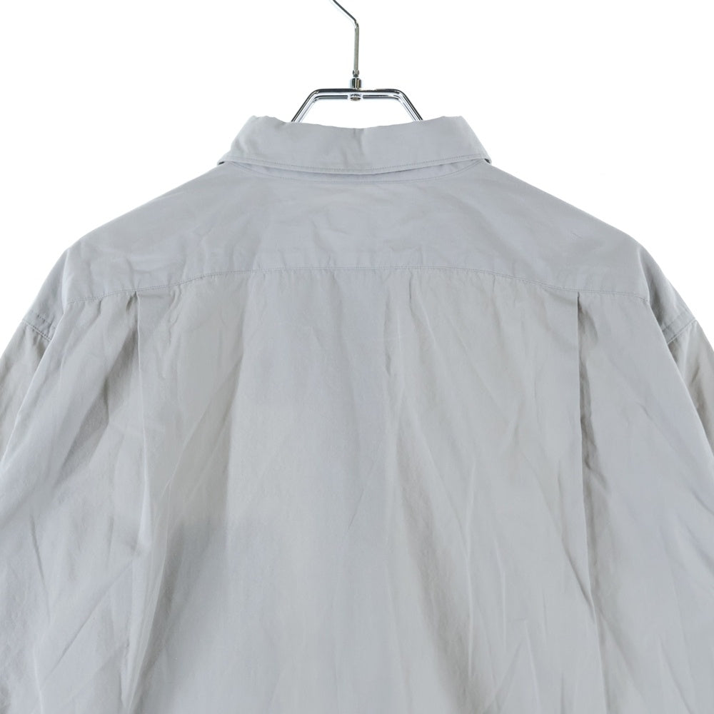 nanamica(ナナミカ) Regular Collar Wind Shirt 長袖シャツ グレー SUGF360