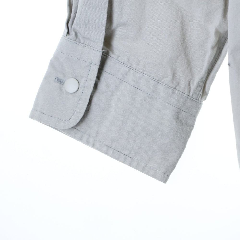 nanamica(ナナミカ) Regular Collar Wind Shirt 長袖シャツ グレー SUGF360