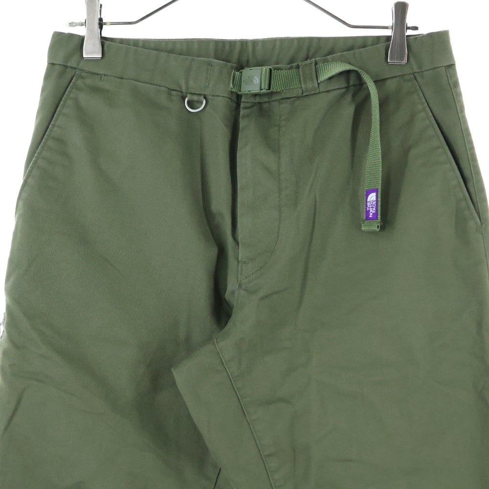 THE NORTH FACE PURPLE LABEL(ノースフェイスパープルレーベル) STRETCH TWILL TAPERED PANTS ストレッチ ツイル テーパードパンツ カーキ NT5051N