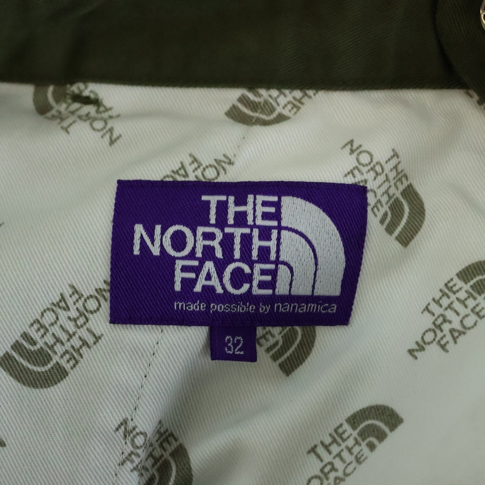 THE NORTH FACE PURPLE LABEL(ノースフェイスパープルレーベル) STRETCH TWILL TAPERED PANTS ストレッチ ツイル テーパードパンツ カーキ NT5051N