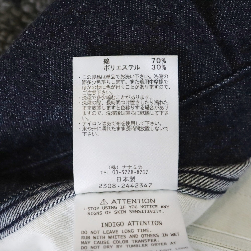 nanamica(ナナミカ) Short Denim Jacket デニムジャケット インディゴ SUAS402