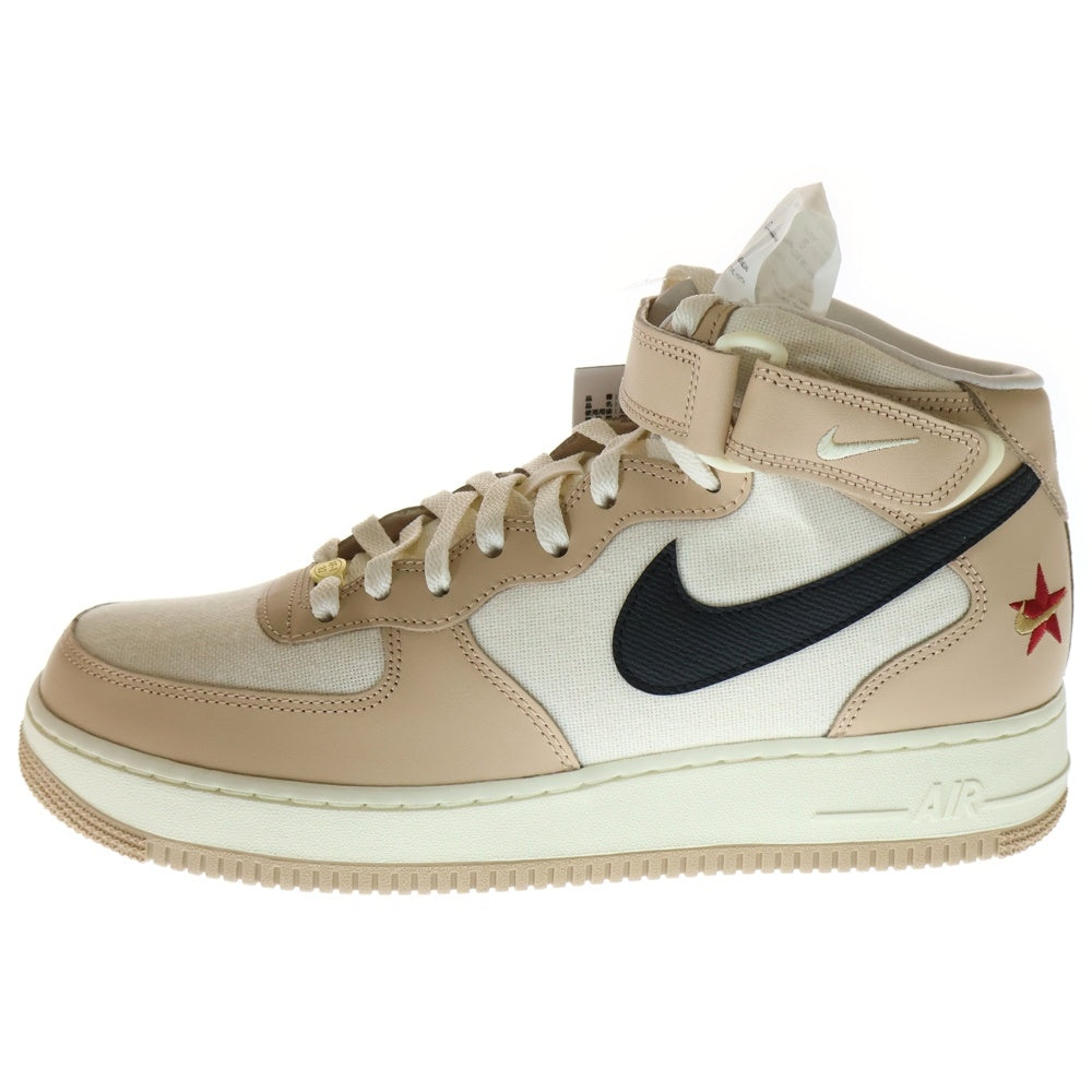NIKE(ナイキ) AIR FORCE1 MID '07LX エアフォース1 居酒屋 ミッドカットスニーカー ベージュ US10/28cm DX2938-200