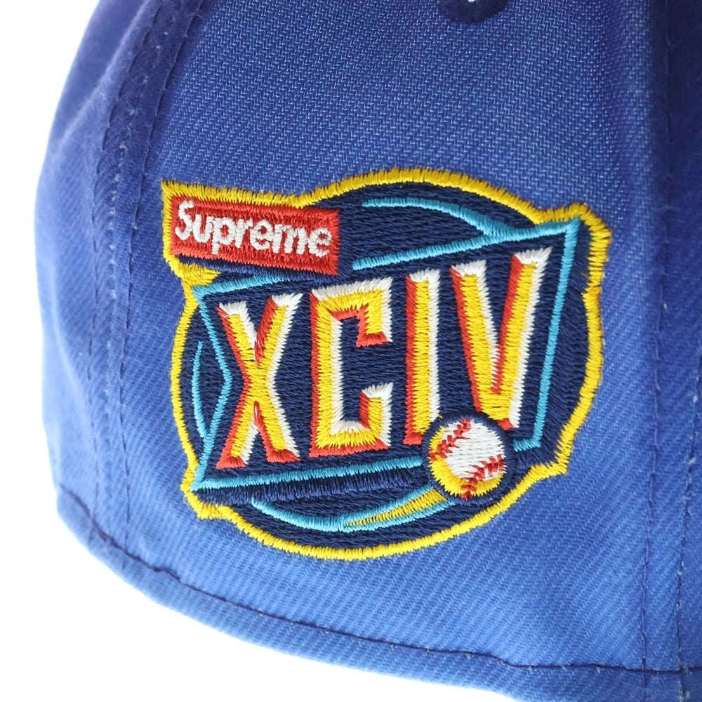 SUPREME(シュプリーム) 23SS × NEW ERA GRADIENT BOX LOGO ×ニューエラ グラディエント ボックス ロゴ ベースボールキャップ 帽子 ブルー