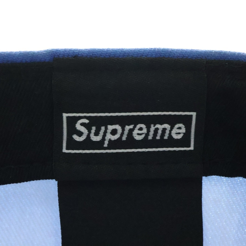 SUPREME(シュプリーム) 23SS × NEW ERA GRADIENT BOX LOGO ×ニューエラ グラディエント ボックス ロゴ ベースボールキャップ 帽子 ブルー