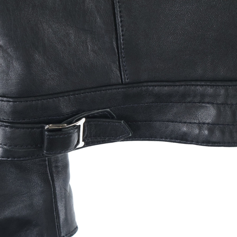Lewis Leathers(ルイスレザー) 441T CYCLONE TIGHT FIT サイクロン レギュラーフィット シープスキン ダブルライダース レザージャケット ブラック