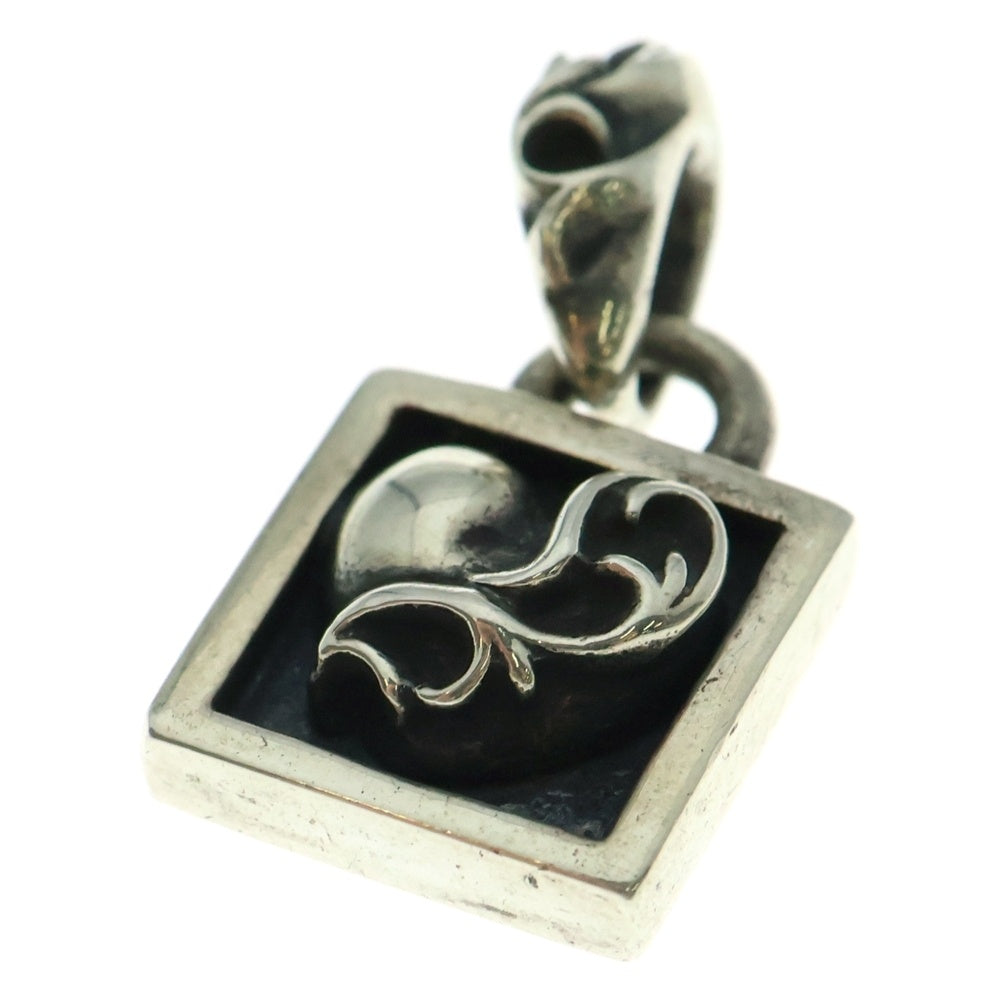 CHROME HEARTS(クロムハーツ) FRAMED HEART フレームドハート チャーム ペンダントトップ シルバー BCA273