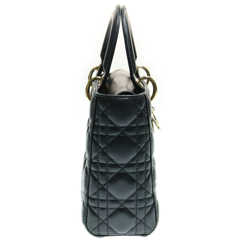 DIOR(ディオール) レディディオール スモール 2WAY ショルダーバッグ ハンドバッグ ブラック