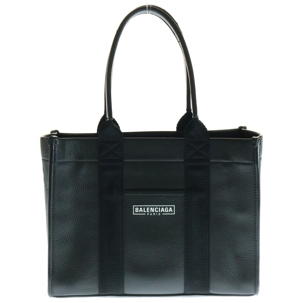 BALENCIAGA(バレンシアガ) HARDWARE ハードウェア スモール 2WAY レザートートバッグ ブラック 671402