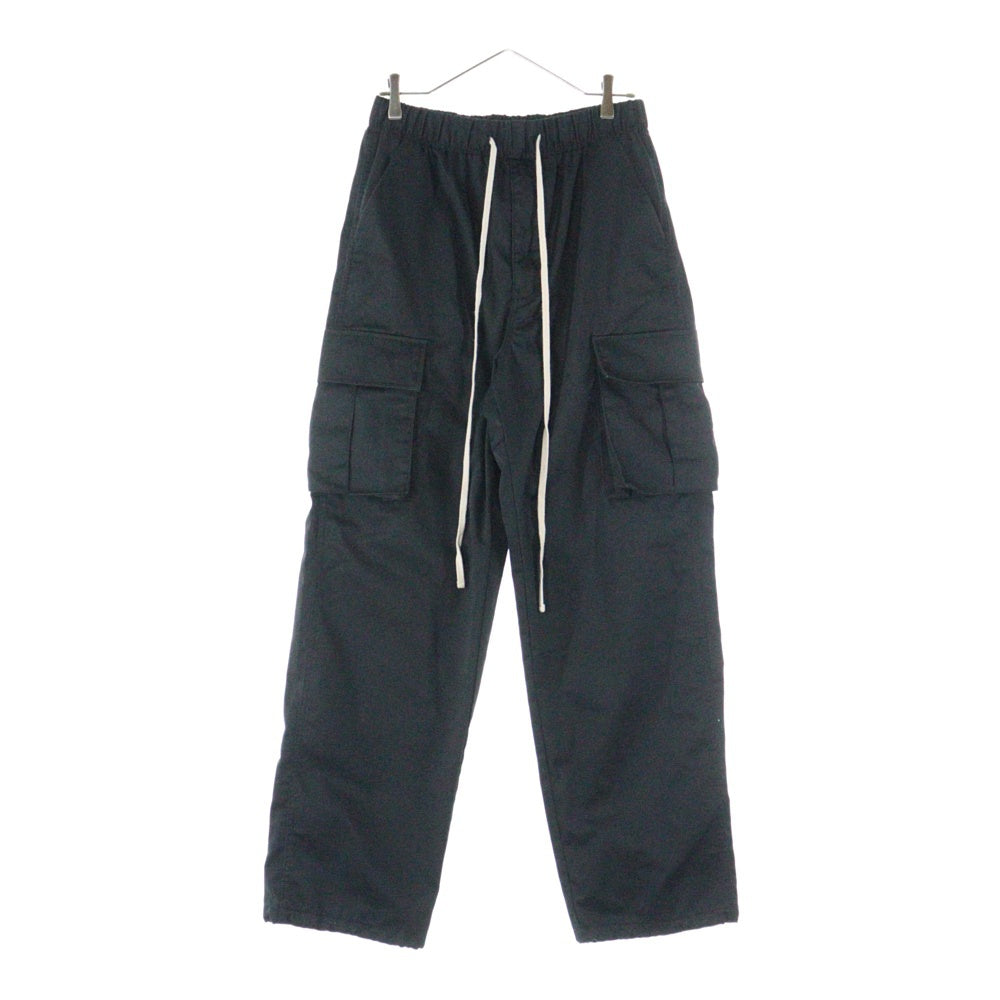 Danke Schon(ダンケシェーン) 23AW PREMIUM TC TWILL CARGO PANTS ツイルカーゴパンツ ブラック UNS23AW-007