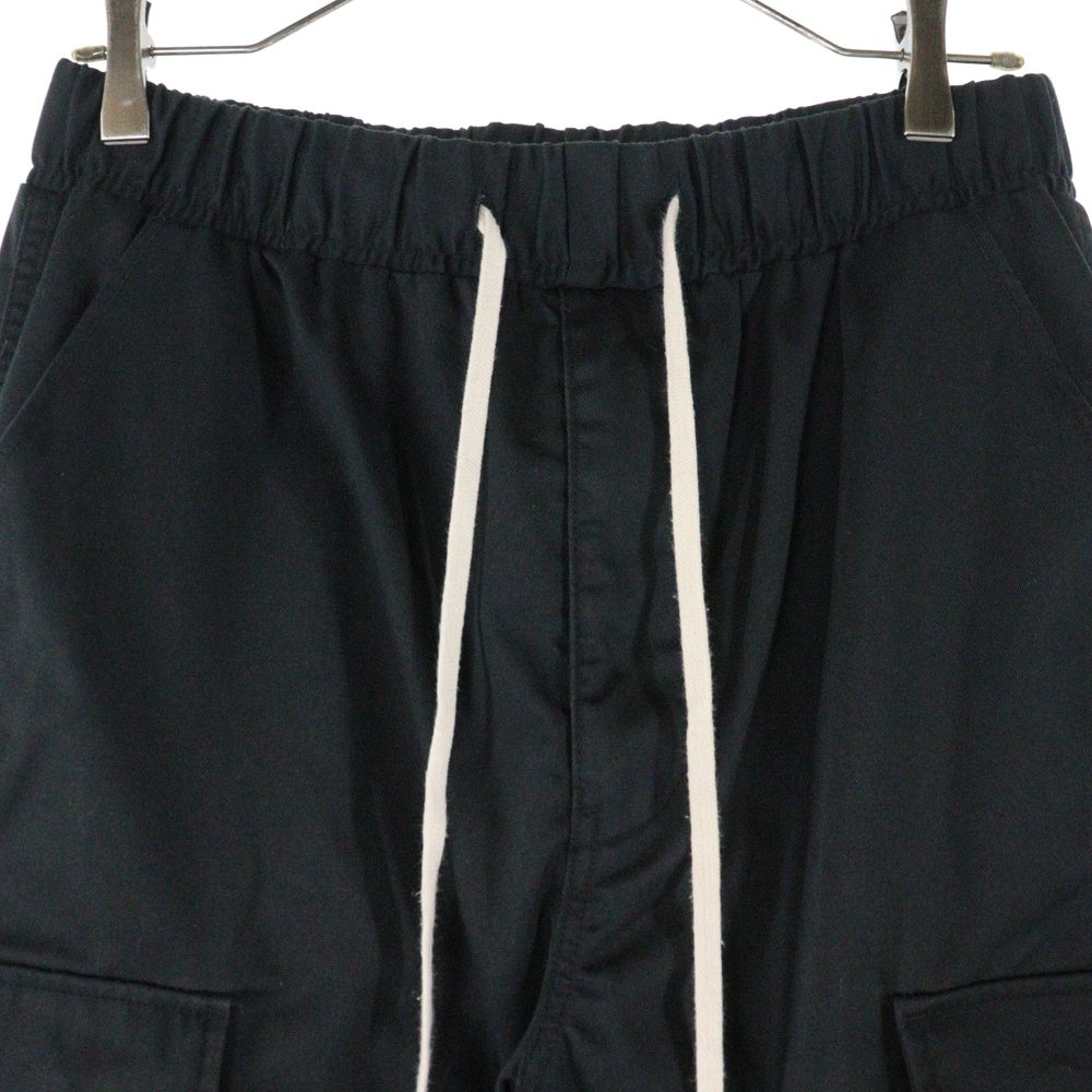 Danke Schon(ダンケシェーン) 23AW PREMIUM TC TWILL CARGO PANTS ツイルカーゴパンツ ブラック UNS23AW-007
