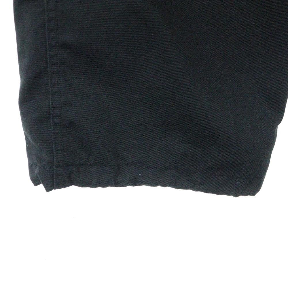 Danke Schon(ダンケシェーン) 23AW PREMIUM TC TWILL CARGO PANTS ツイルカーゴパンツ ブラック UNS23AW-007