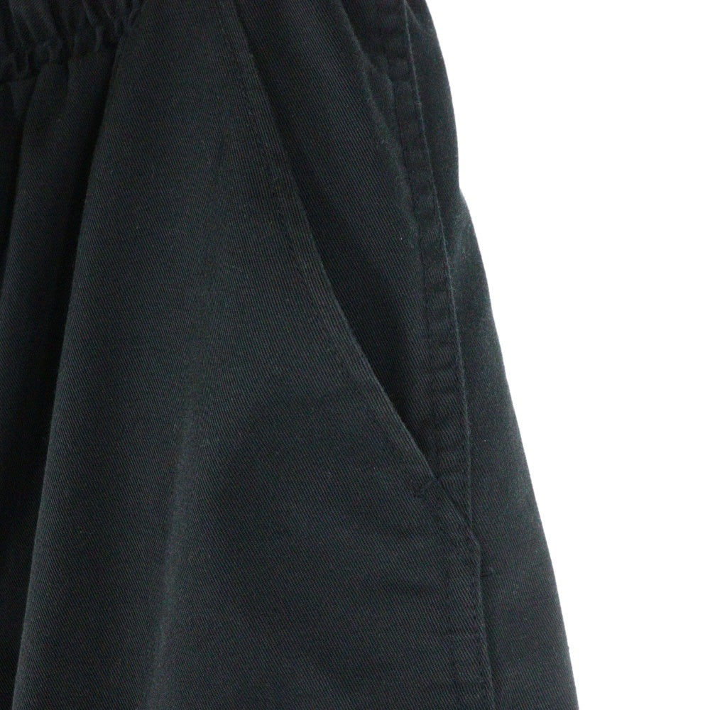 Danke Schon(ダンケシェーン) 23AW PREMIUM TC TWILL CARGO PANTS ツイルカーゴパンツ ブラック UNS23AW-007