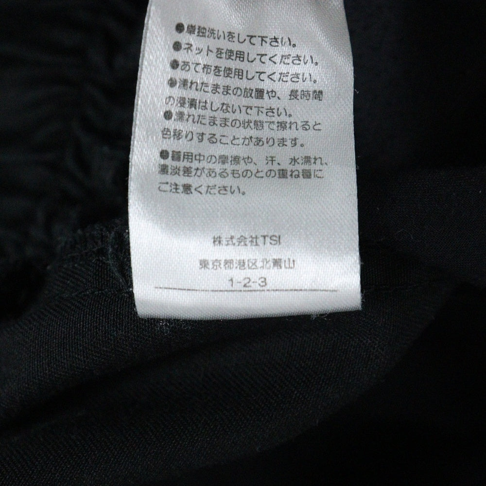 Danke Schon(ダンケシェーン) 23AW PREMIUM TC TWILL CARGO PANTS ツイルカーゴパンツ ブラック UNS23AW-007