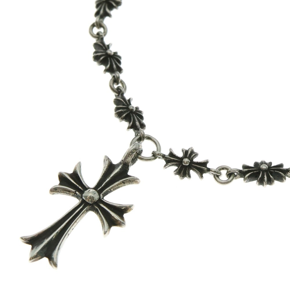 CHROME HEARTS(クロムハーツ) オールド TINY E CH PLS TINY CH CROSS タイニーE CHプラスリンク タイニーCHクロス ネックレス シルバー