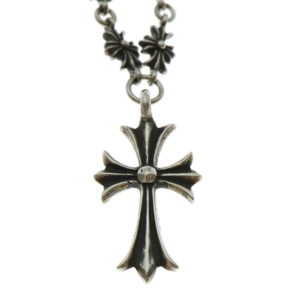 CHROME HEARTS(クロムハーツ) オールド TINY E CH PLS TINY CH CROSS タイニーE CHプラスリンク タイニーCHクロス ネックレス シルバー
