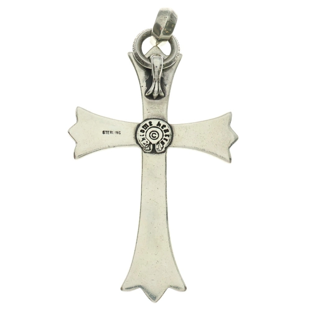 CHROME HEARTS(クロムハーツ) CH CRS LG W/BALE Wベイル ラージCHクロスペンダントトップ シルバー BCA215