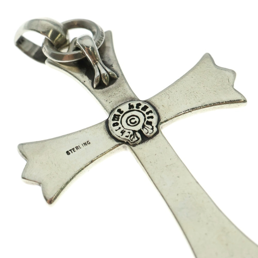 CHROME HEARTS(クロムハーツ) CH CRS LG W/BALE Wベイル ラージCHクロスペンダントトップ シルバー BCA215