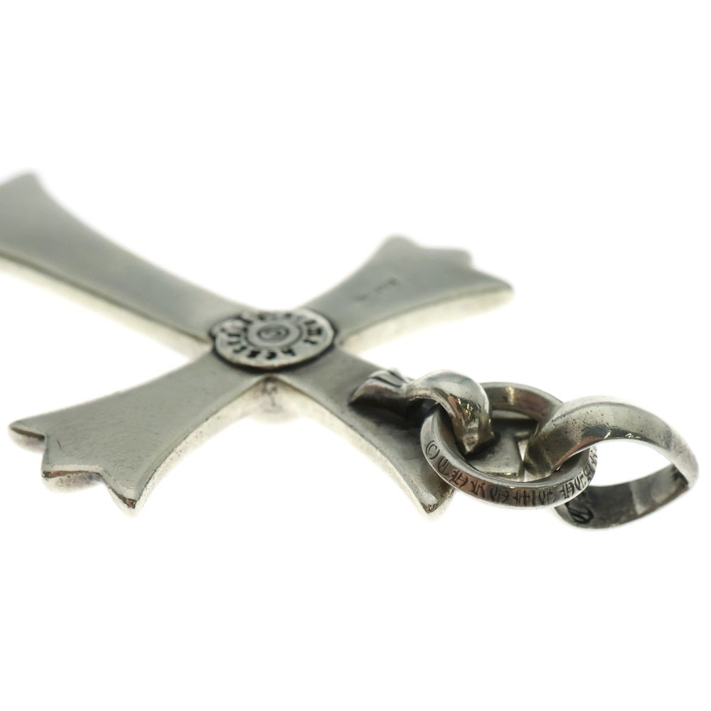 CHROME HEARTS(クロムハーツ) CH CRS LG W/BALE Wベイル ラージCHクロスペンダントトップ シルバー BCA215
