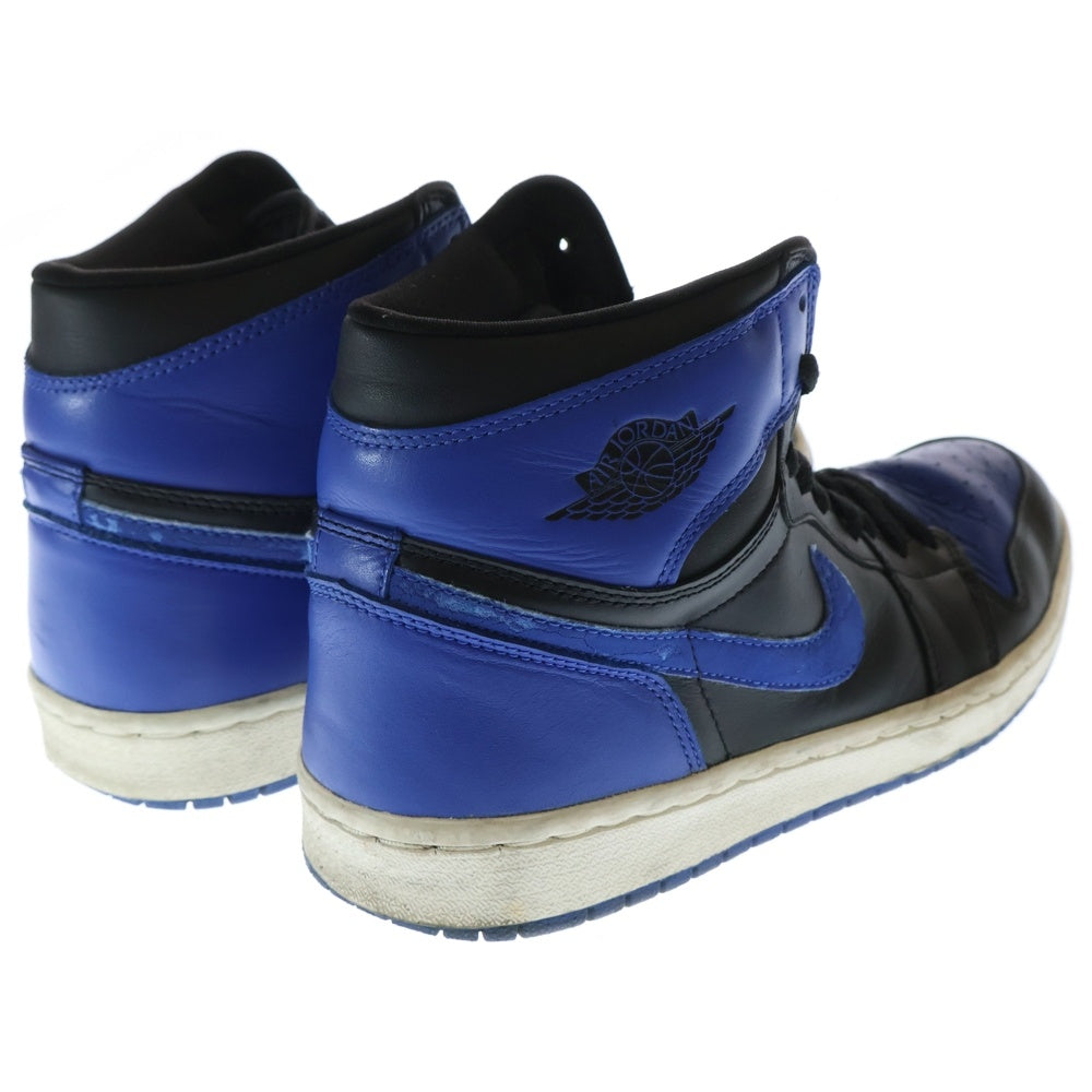 NIKE(ナイキ) 【観賞用2001年製】AIR JORDAN1 RETRO エアジョーダン1 レトロ ハイカットスニーカー ロイヤル ブルー/ブラック US10/28.0cm 136066-041