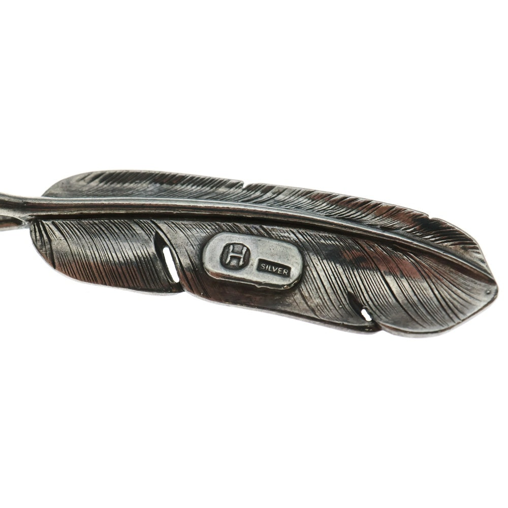 あるじゃん(あるじゃん) FETHER フェザー プレーン ネックレストップ シルバー