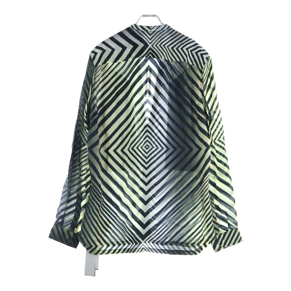 Rick Owens(リックオウエンス) 23AW FOGPOCKET SECRET LARRY ラリーシャツ 長袖シャツ ブラック RU02C7239-JP1