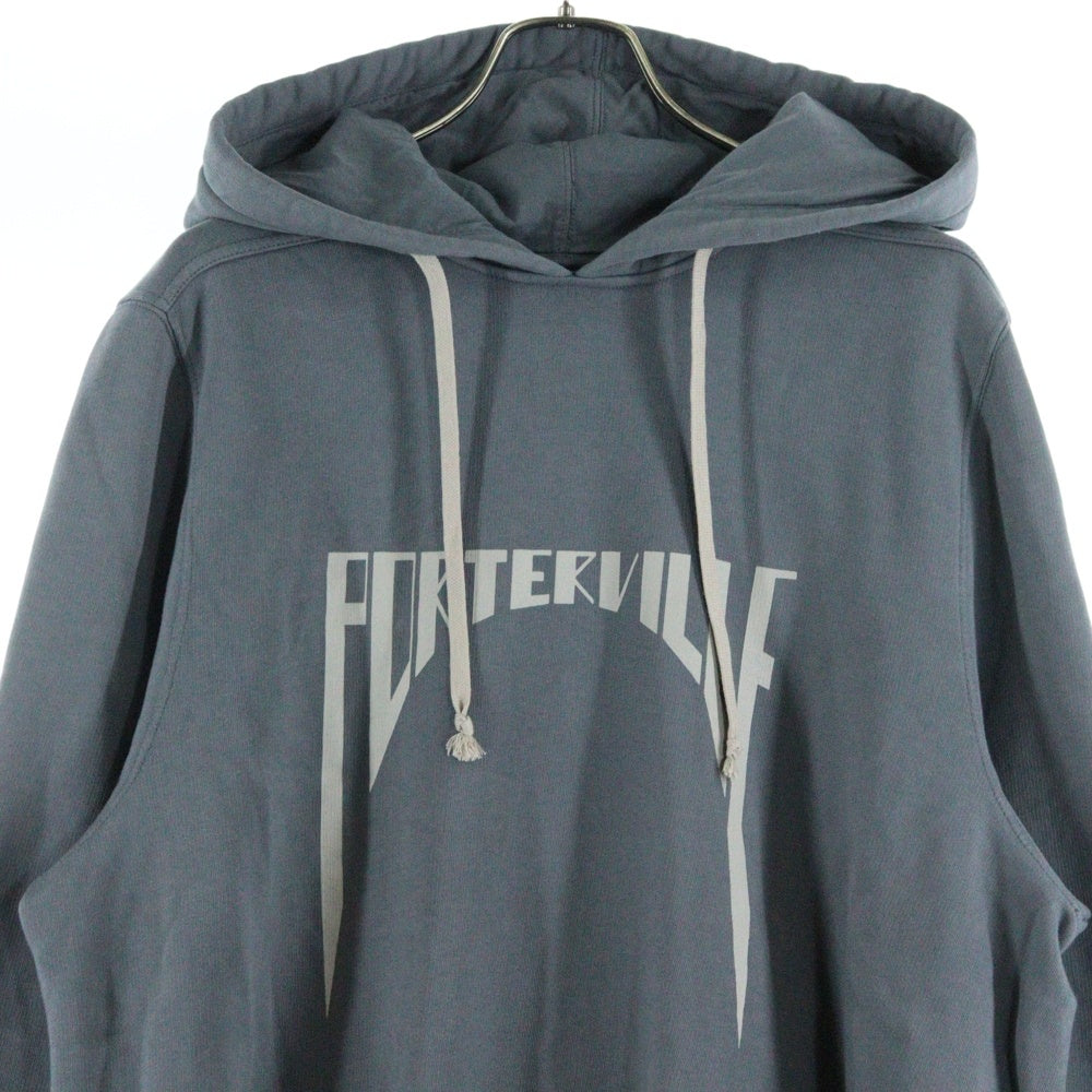 DRKSHDW(ダークシャドウ) OVERSIZED HOODIE オーバーサイズ プルオーバースウェットパーカー フーディー グレー DU02D2282-FEP1P