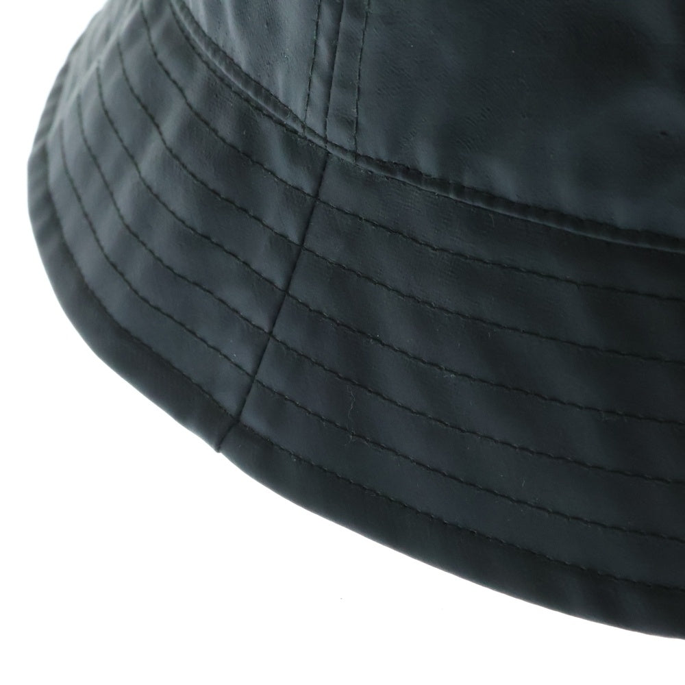 Rick Owens(リックオウエンス) ×Champion GILLLINGAN HAT NYLON チャンピオン ナイロンバケットハット 帽子 ブラック CM21S0022-805406