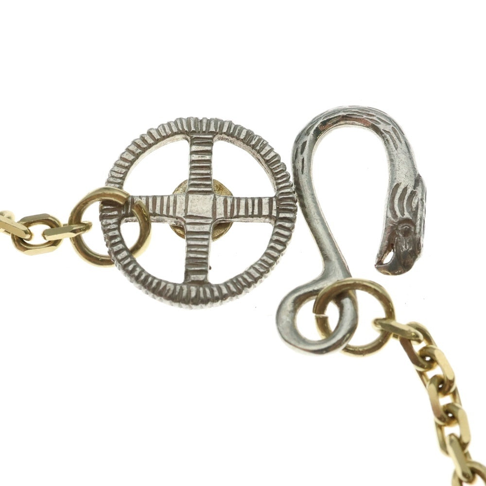 REDMAN(レッドマン) シルバーイーグルフック メタルホイール カスタム ゴールドチェーン ネックレスチェーン シルバー/ゴールド