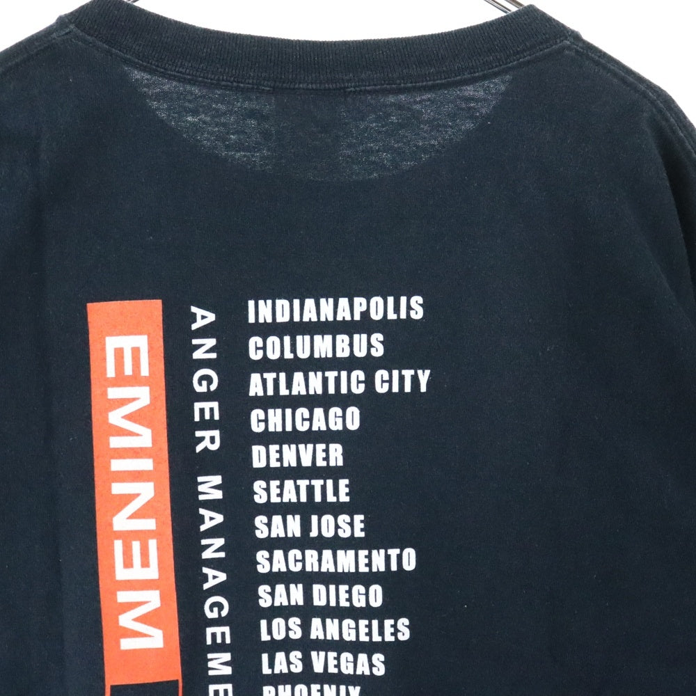 VINTAGE(ヴィンテージ) 00s EMINEM ANGER MANAGEMENT TOUR 2005 Tee エミネム アングリーマネジメント ツアー 半袖Tシャツ ブラック