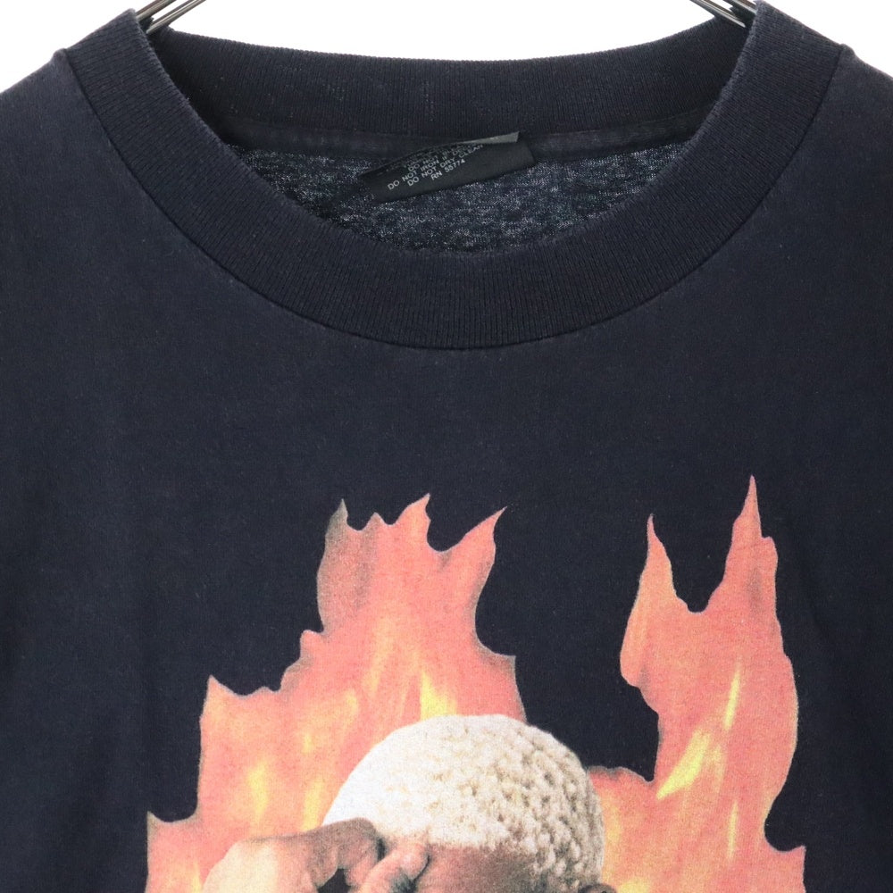 VINTAGE(ヴィンテージ) 90s DENNIS RODMAN デニス ロッドマン プリント 半袖Tシャツ カットソー ブラック