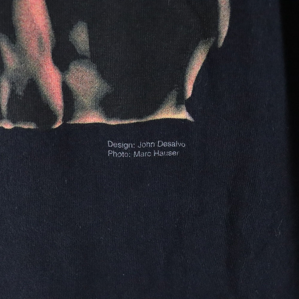 VINTAGE(ヴィンテージ) 90s DENNIS RODMAN デニス ロッドマン プリント 半袖Tシャツ カットソー ブラック