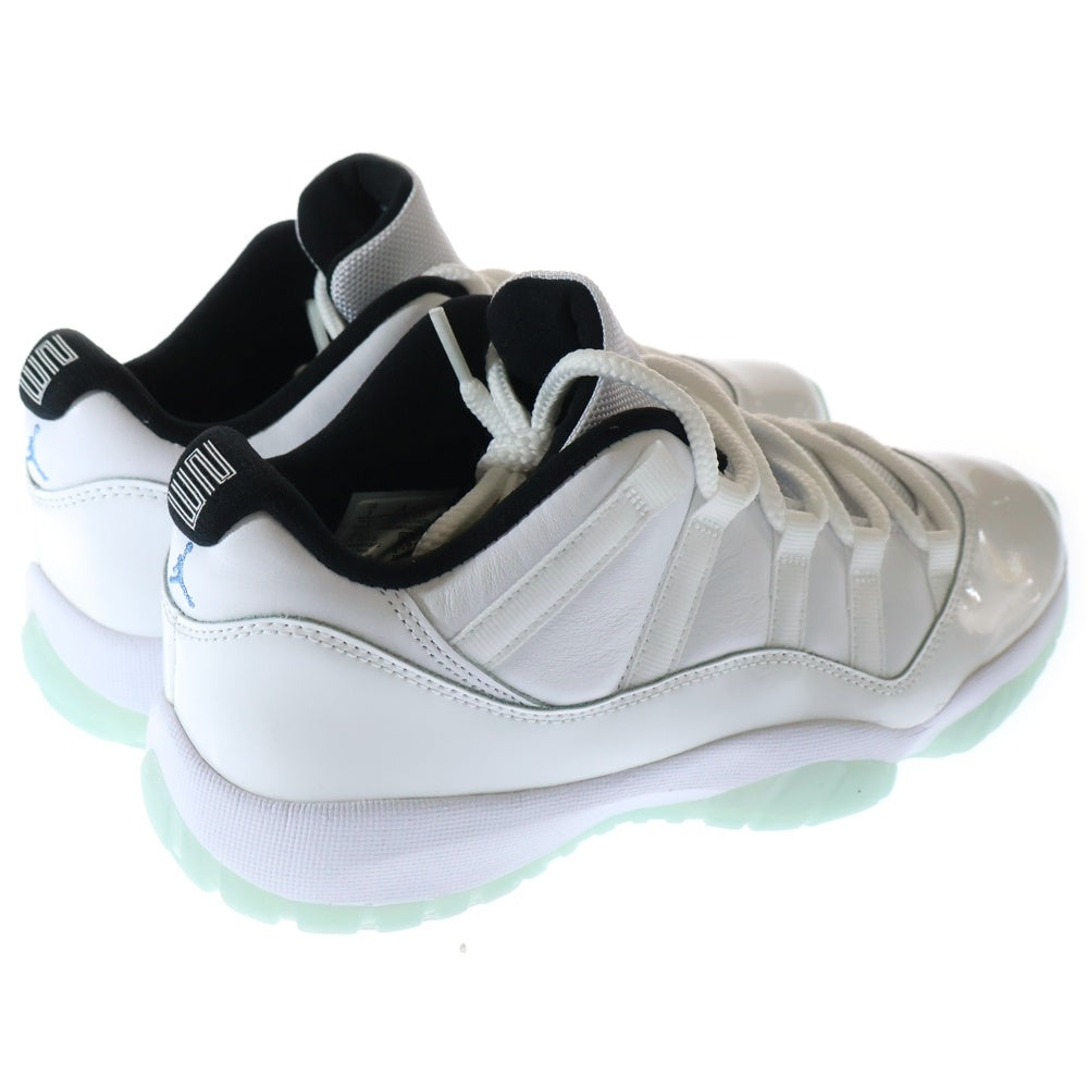 NIKE(ナイキ) AIR JORDAN11 RETRO LOW エアジョーダン11 レジェンドブルー ローカットスニーカー ホワイト US9/27cm AV2187-117