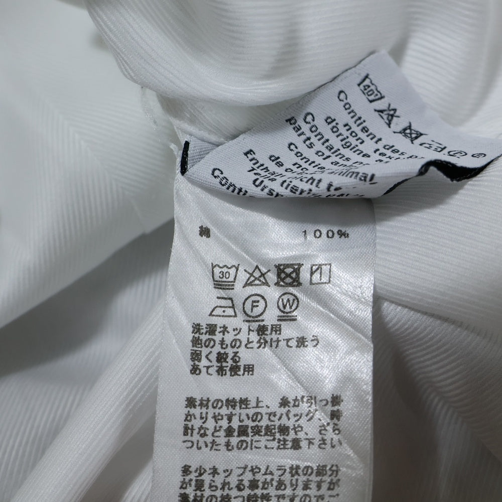 HERMES(エルメス) Shirt セリエボタン 長袖シャツ ホワイト