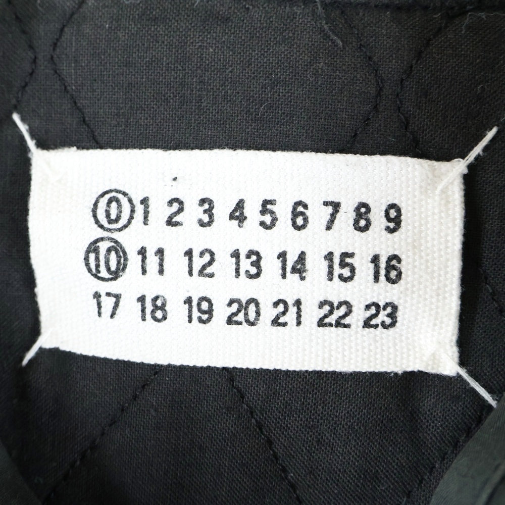 Maison Margiela 10(メゾン マルジェラ) ここのえ期 裏地キルティング ジャケット ブラック 311C013009