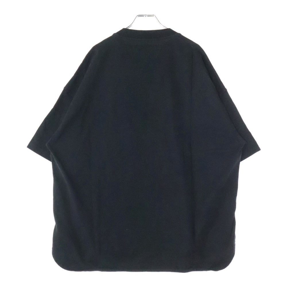 JIL SANDER(ジルサンダー) T-Shirt ロゴ刺繍 半袖Tシャツ ブラック KK JM BW 0117