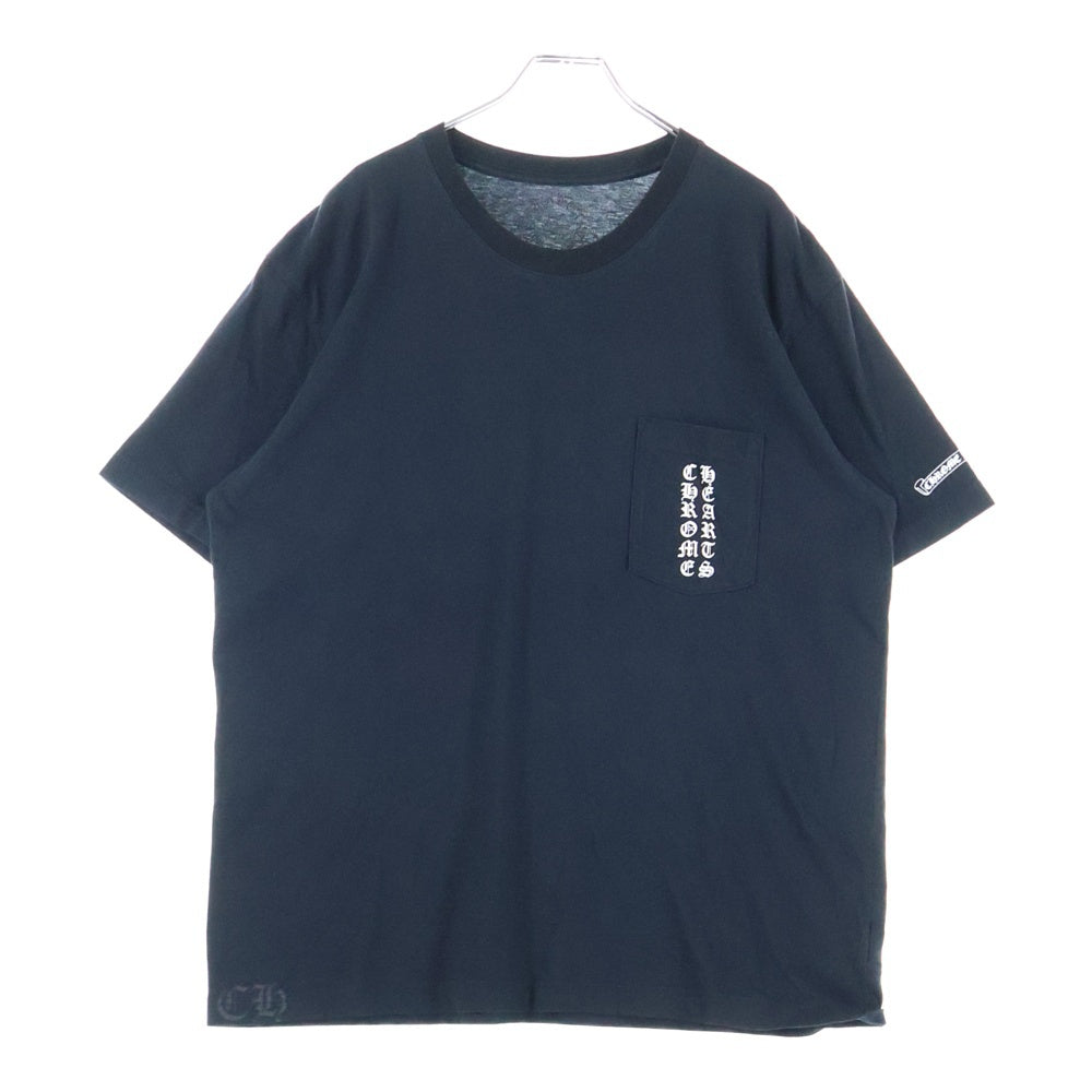 CHROME HEARTS(クロムハーツ) CH T-SHIRT LTD TOKYO 東京限定 バックスクロールプリント 半袖Tシャツ ブラック