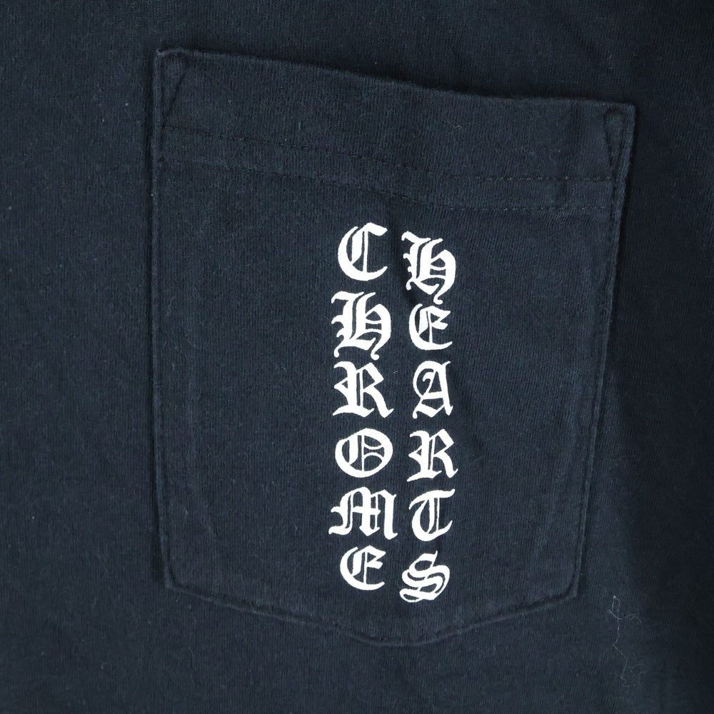 CHROME HEARTS(クロムハーツ) CH T-SHIRT LTD TOKYO 東京限定 バックスクロールプリント 半袖Tシャツ ブラック