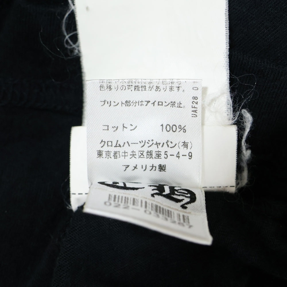 CHROME HEARTS(クロムハーツ) CH T-SHIRT LTD TOKYO 東京限定 バックスクロールプリント 半袖Tシャツ ブラック