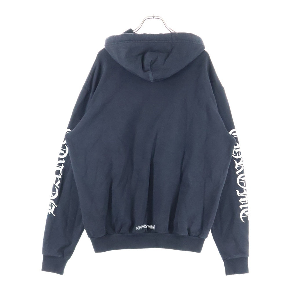 CHROME HEARTS(クロムハーツ) SWTSHRT PLVR アームロゴ プルオーバースウェットパーカー フーディー ブラック