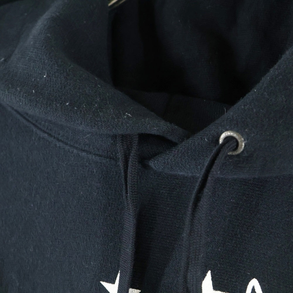 HYSTERIC GLAMOUR(ヒステリックグラマー) EVIL'S DAYDREAM HOODIE プルオーバースウェットパーカー フーディー ブラック 02243CF03